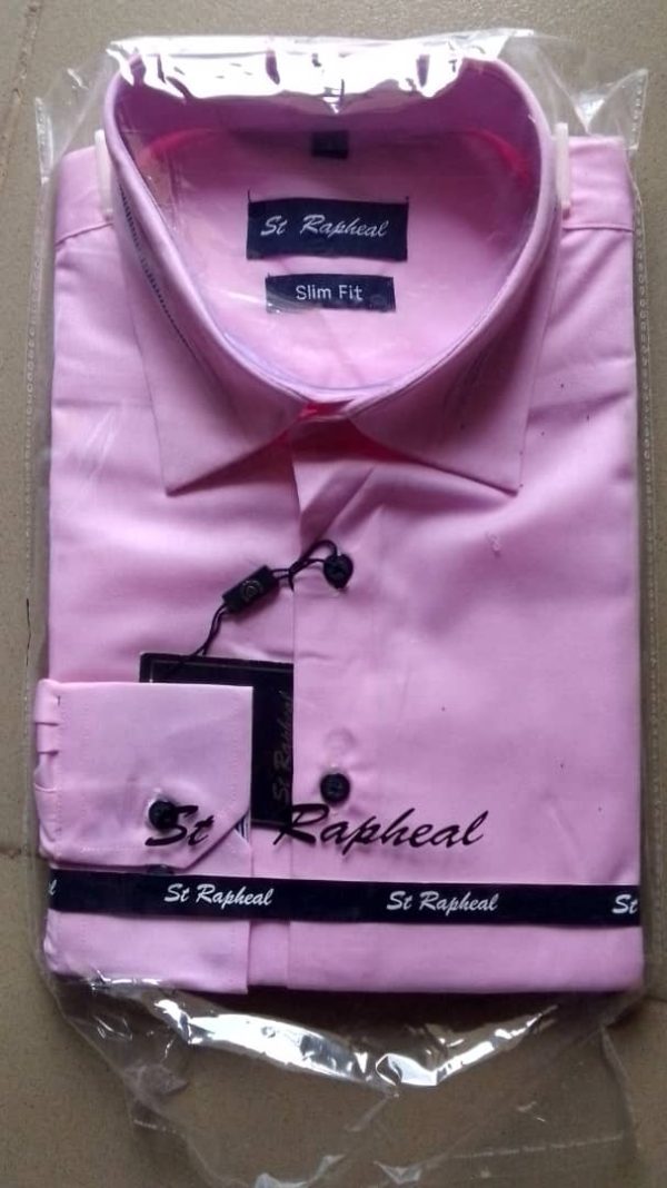 Men's pink long sleeve