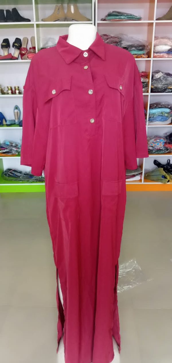 Simple flowing gown