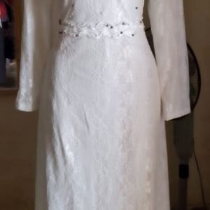 White gown