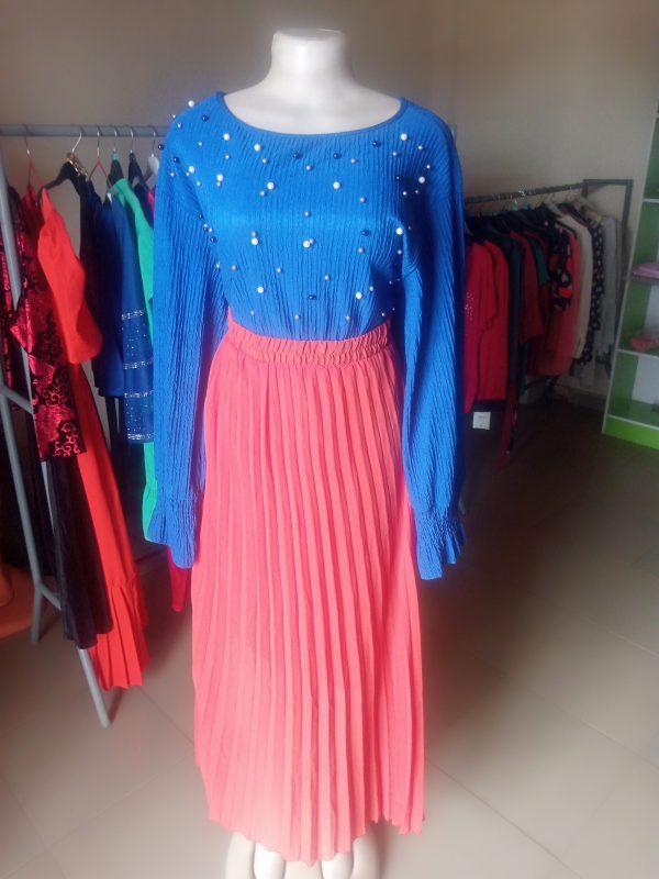 Skirt and blouse