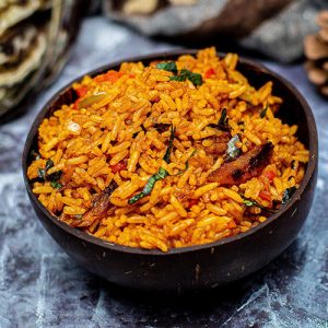 palm oil rice