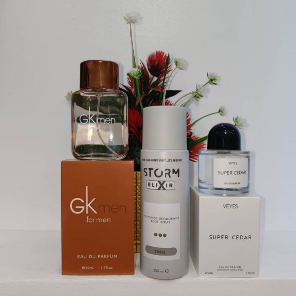 Masculine perfume combo