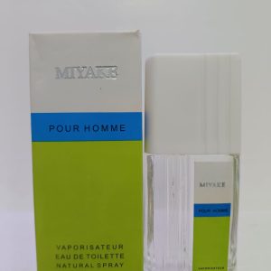 100ml Miyake pour homme. Sweet and matured fragrance for men. Price: 7000